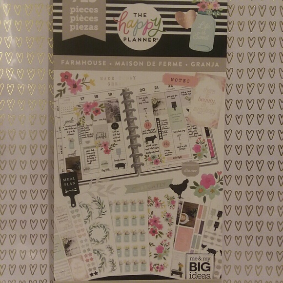 Farmhouse Sticker Book The Happy Planner New - Picture 4 of 5